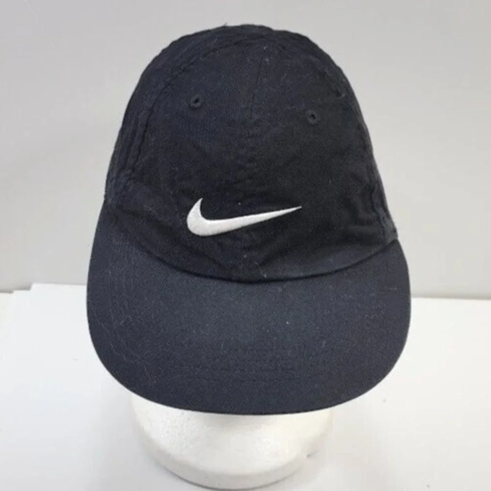 Child Youth Nike Swoosh 100% Cotton Strapback Adjustable Hat Cap